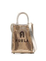 Furla sac cabas orné de sequins à logo imprimé - thumbnail