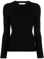 ZIMMERMANN Ribgebreide trui - Zwart - thumbnail