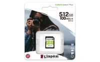 Kingston Canvas Select Plus SDXC 512 GB geheugenkaart SDS2/512GB, Class 10 UHS-I U3 - thumbnail