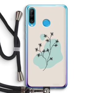 Love your petals: Huawei P30 Lite Transparant Hoesje met koord