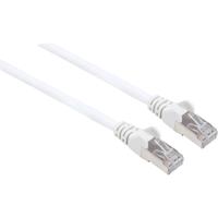 Intellinet 741927 RJ45 Netwerkkabel, patchkabel CAT 6a (losse kabel CAT 7) S/FTP 15.00 m Wit Halogeenvrij 1 stuk(s)