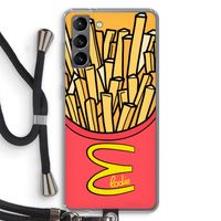 McElodie: Samsung Galaxy S21 Transparant Hoesje met koord