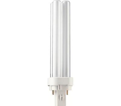 Philips master pl-c lamp 18w/827 2p g24d-3 extra warm wit