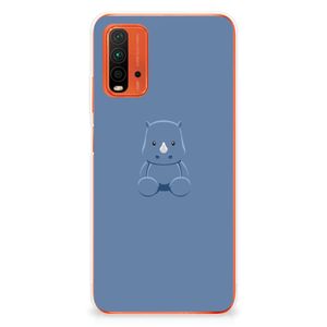 Xiaomi Poco M3 Telefoonhoesje met Naam Baby Rhino