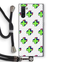 8-bit N°10: Samsung Galaxy Note 10 Transparant Hoesje met koord