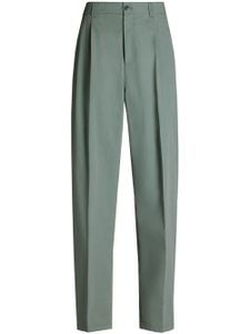 Maison Margiela x Pendleton pantalon à empiècements contrastants - Vert