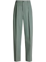 Maison Margiela x Pendleton pantalon à empiècements contrastants - Vert