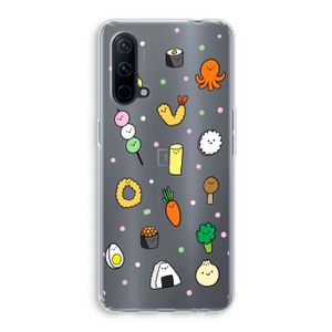 Happy bento friends: OnePlus Nord CE 5G Transparant Hoesje