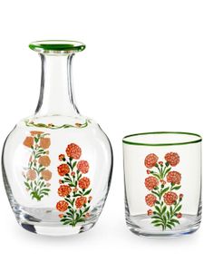 Cabana lot carafe-verre Murano - Tons neutres