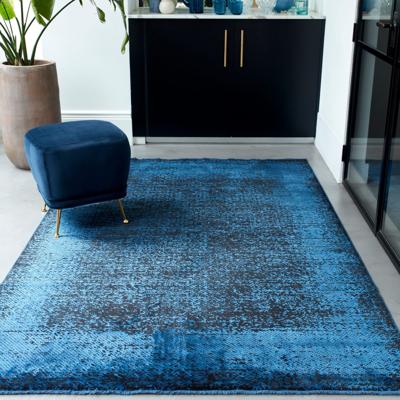 Easy Living - Vloerkleed Elodie Indigo/Black -