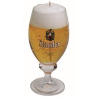 Bierglas gadget/kado Bierkaars - Duits Stauder bier - H15 cm