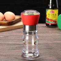 Multifunctionele kruiden tank keuken gadget handleiding creatieve peper Grinder (rood)