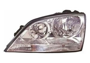 Koplamp links met knipperlicht tot 4/'06 inclusief stelmotor 8385961