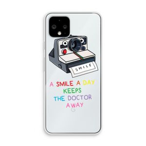 Smile: Pixel 4 Transparant Hoesje