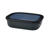 Mepal multikom cirqula rechthoekig 2000 ml - nordic black