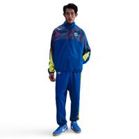 Nike FC Barcelona Woven Trainingspak Full-Zip 2025-2026 Donkerblauw Geel Rood