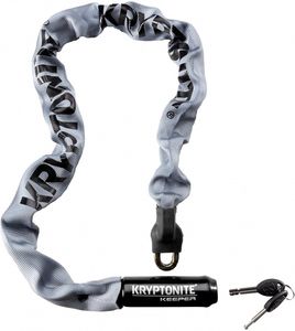 Kryptonite kettingslot Keeper 85 cm staal grijs