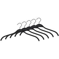 Spinder Design Rosa kledinghangers (set van 5 stuks) - zwart