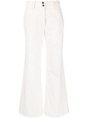 Forte Forte pantalon ample à taille mi-haute - Tons neutres