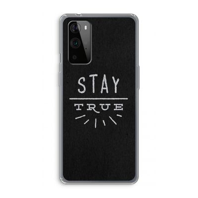 Stay true: OnePlus 9 Pro Transparant Hoesje