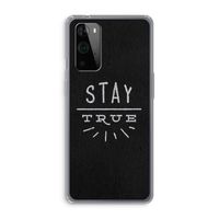 Stay true: OnePlus 9 Pro Transparant Hoesje