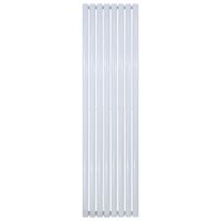 Sanigoods Oval dubbele radiator 60x180cm 2050W wit