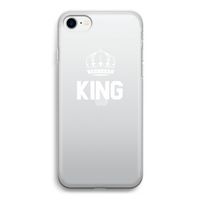 King zwart: iPhone SE 2020 Transparant Hoesje