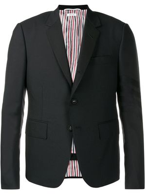 Thom Browne veste de costume à 4 bandes signature - Noir