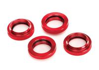 Traxxas - Spring retainer (adjuster) Red anodized aluminum, GTX shocks (TRX-7767R)