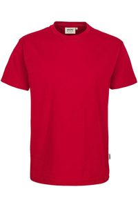 HAKRO 281 Comfort Fit T-Shirt ronde hals rood, Effen