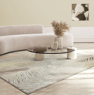 Karpet24 Modern Vloerkleed Creation - Laagpolig met Hoog-Laag Effect, Crème-200 x 290 cm