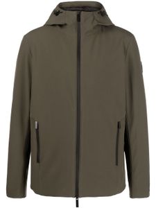 Woolrich veste zippée à patch logo - Vert