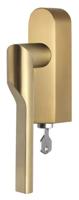 Formani Rivio by Gensler GL101-DKLOCK-O draaikiepgarnituur afsluitbaar rechtsdraaiend - PVD mat goud