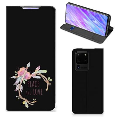 Samsung Galaxy S20 Ultra Magnet Case Boho Text Samsung Galaxy S20 Ultra Magnet Case Boho Text