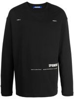 Spoonyard t-shirt Snow Mountain en coton - Noir - thumbnail