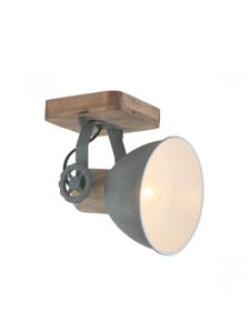 Mexlite Plafondlamp Gearwood 7968GR Grijs