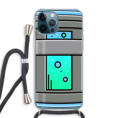 Chug Bottle: iPhone 12 Pro Max Transparant Hoesje met koord