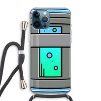 Chug Bottle: iPhone 12 Pro Max Transparant Hoesje met koord