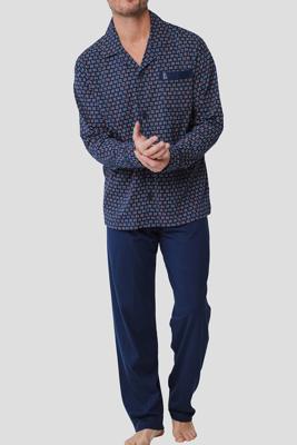 Robson pyjama jersey blauw