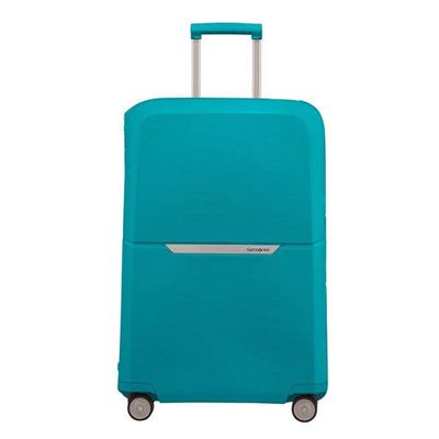 Samsonite trolley Magnum Spinner 75 cm. blauw