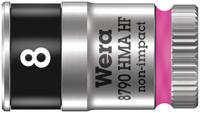 Wera 8790 HMA HF Zyklop Hand- en Machinedop met 1/4" Aandrijving met Vasthoudfunctie, 8,0 mm - 1 stuk(s) - 05003723001
