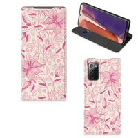 Samsung Galaxy Note20 Smart Cover Pink Flowers