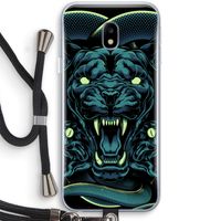 Cougar and Vipers: Samsung Galaxy J3 (2017) Transparant Hoesje met koord
