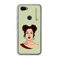 Pop-Art Creator: Google Pixel 3a Transparant Hoesje