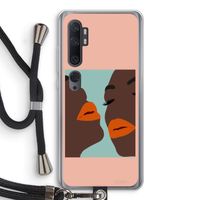 Orange lips: Xiaomi Mi Note 10 Pro Transparant Hoesje met koord