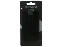 Senza Senza Suede Slide Case Night Black Size M-Large
