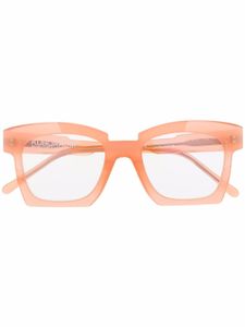 Kuboraum lunettes de vue K5 à monture carrée - Rose