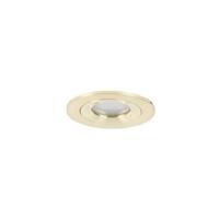 QAZQA Smart inbouwspot goud rond IP44 incl. Wifi GU10 - Xena