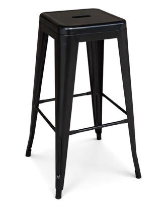 Stapelbare barkruk Hamburg voor gebruik binnen of buiten , kies je kleur