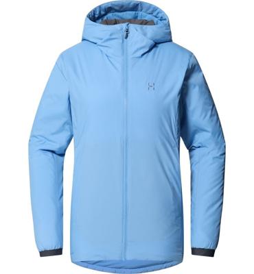 Haglofs Mimic Alert Hood Isolatiejas Dames Sky Blue S
